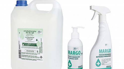 Nowe produkty - płyny do higienicznej dezynfekcji