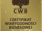 Certyfikat Wiarygodności Biznesowej
